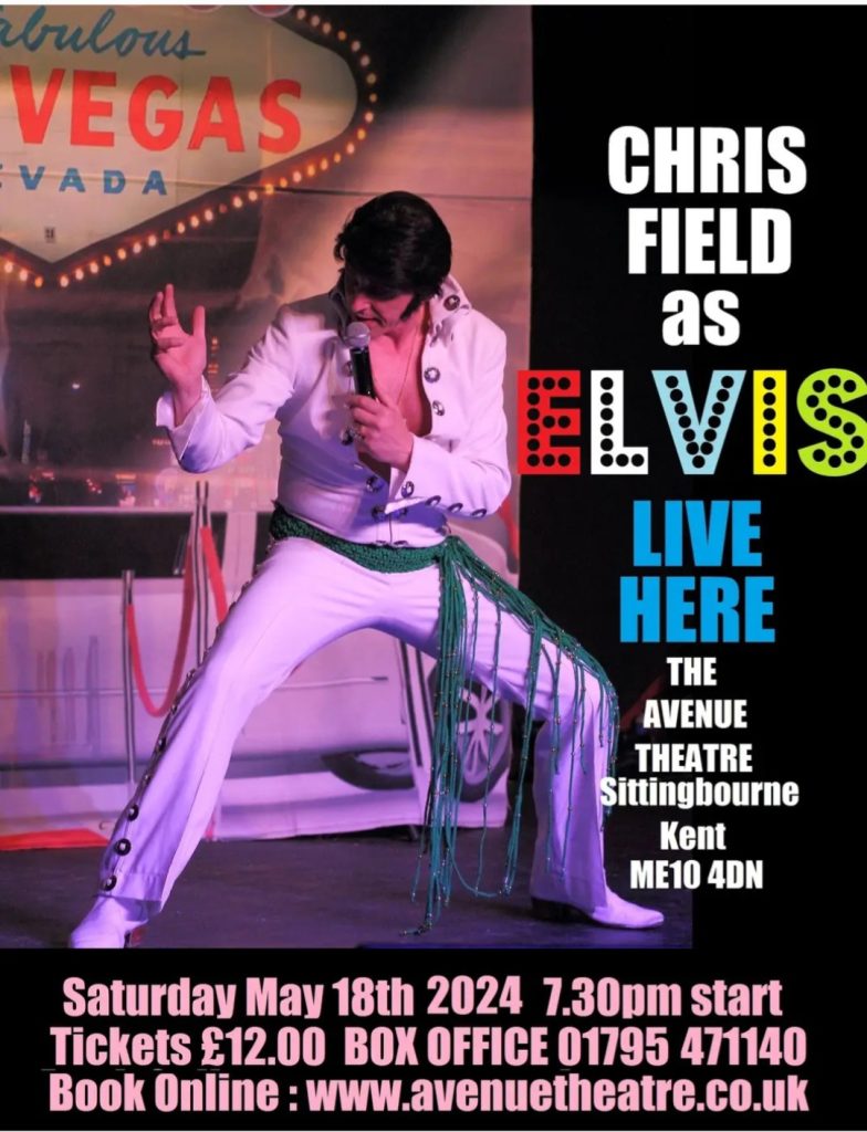 Elvis tribute show Avenue theatre